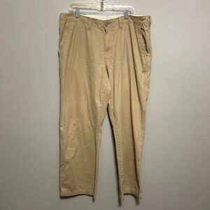 Urban Pipeline Men's Pants 40X30 Khaki Chino Casual Max Flex Straight Leg Work